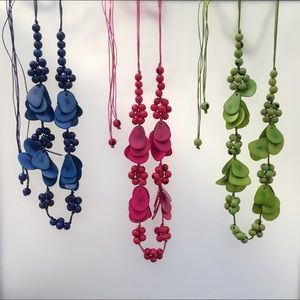 South American Tagua nut necklaces